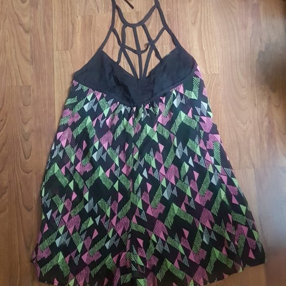 Jumpsuit with halter straps for Women - Picture 3 of 4